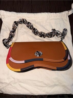 Coach - Coachtopia Wavy Dinky Bag with Colorful Binding